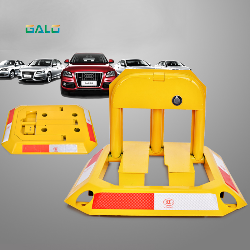 Bloqueador Octagonal de acero para estacionamiento de automóviles, barrera de estacionamiento, bloqueo Manual, poste de bolardo
