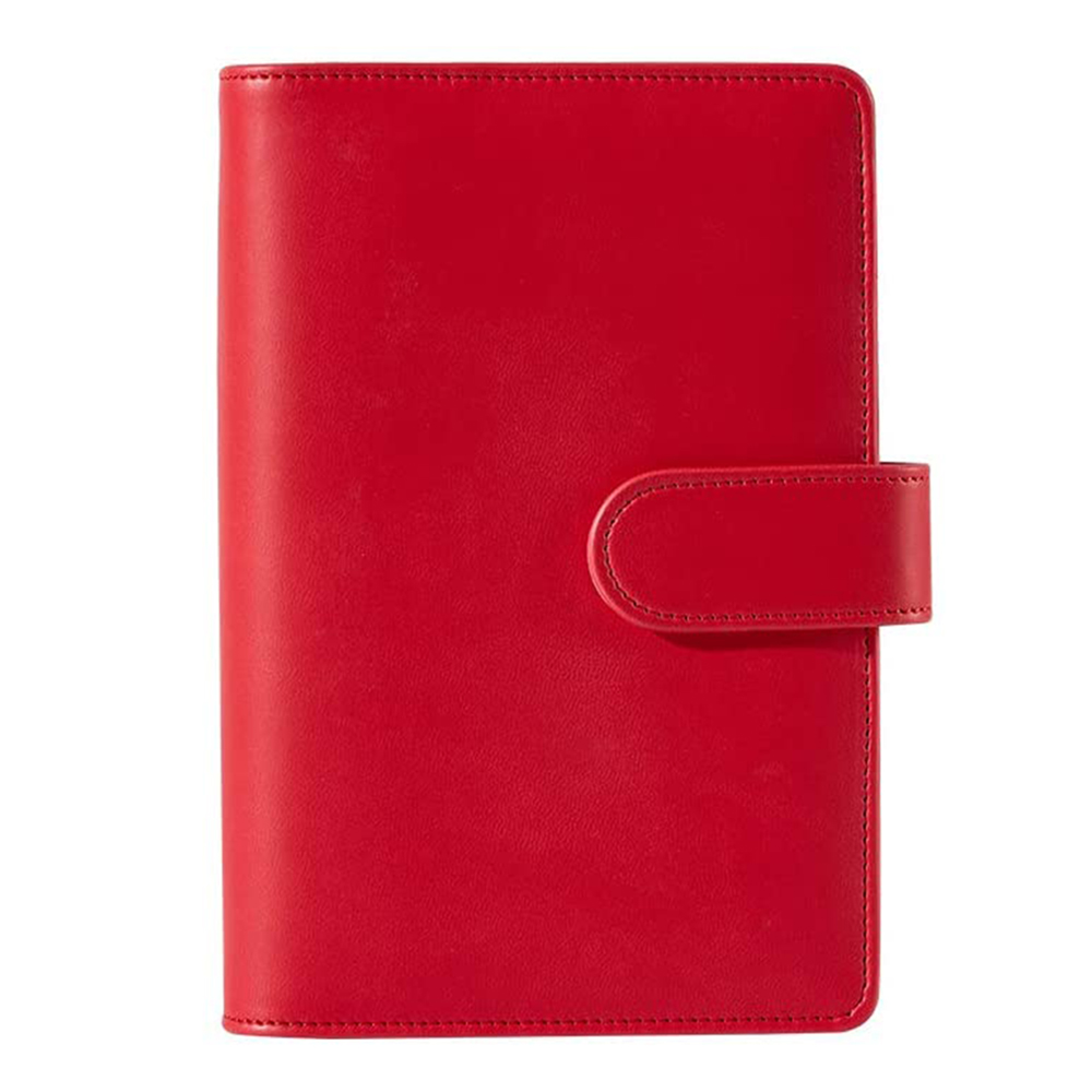 Бюджетная папка для ноутбука A6, 6-кольцевой планировщик, стильный и многофункциональный индивидуальный органайзер с вкладышами, обложка для переплета денег для женщин