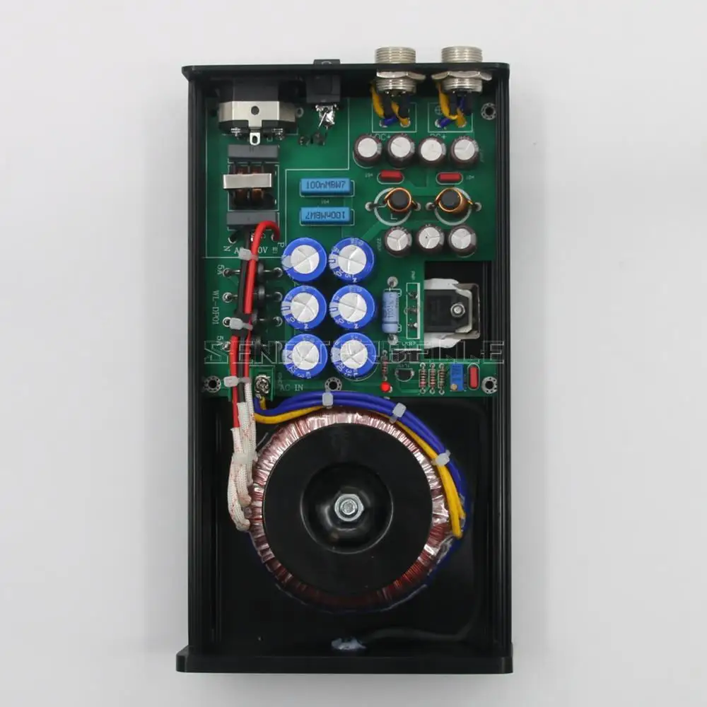 50W HiFi DC Regulated Linear Power Supply DC5V-24V Audio Upgrade Power Supply Home Decoder Amp