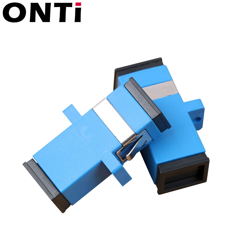 ONTi 50-400 шт. адаптер для оптоволоконного разъема SC/UPC SM фланец одномодовый симплекс SC-SC APC соединитель оптовая продажа