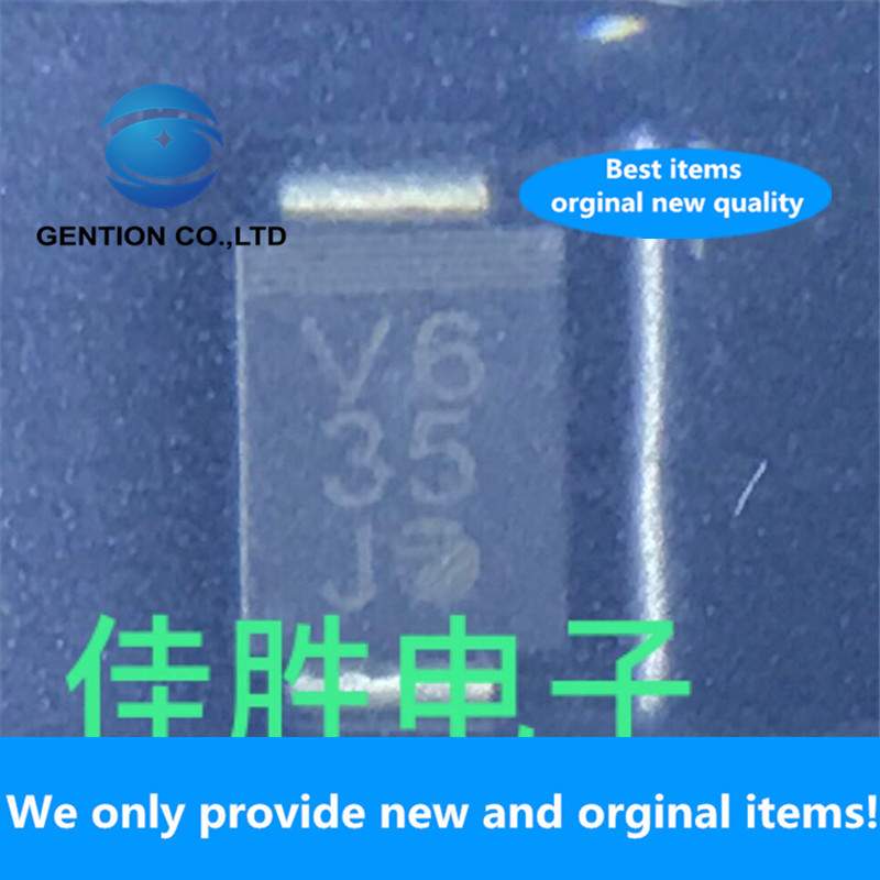 50PCS 100% New original FES2J 2A600V ultra-fast recovery DO214AA silk screen V6