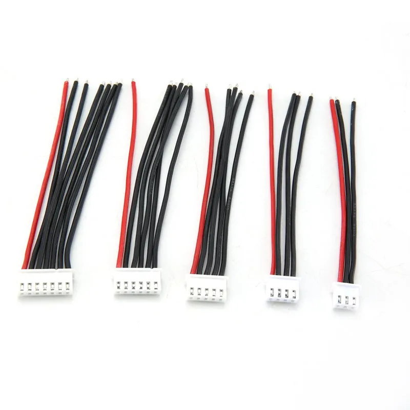 5 Cái/lốc 2S 3S 4s 5 5s 6 6S 8S Lipo Pin Cân Bằng Cáp Sạc IMAX b6 Cổng Kết Nối Cắm Dây Sỉ