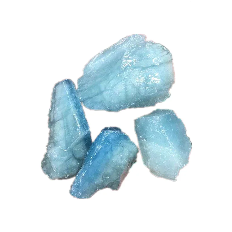 Grosir Baku Alami Kristal Kuarsa Penyembuhan Langit Biru Aquamarine Batu Kasar untuk Dekorasi Rumah