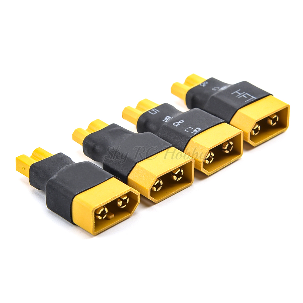 4 Nam/Nữ XT60 Để XT30 Cắm Nữ Nam Bộ Chuyển Đổi Kết Nối FPV RC Lipo NiMH pin Sạc ESC Một Phần