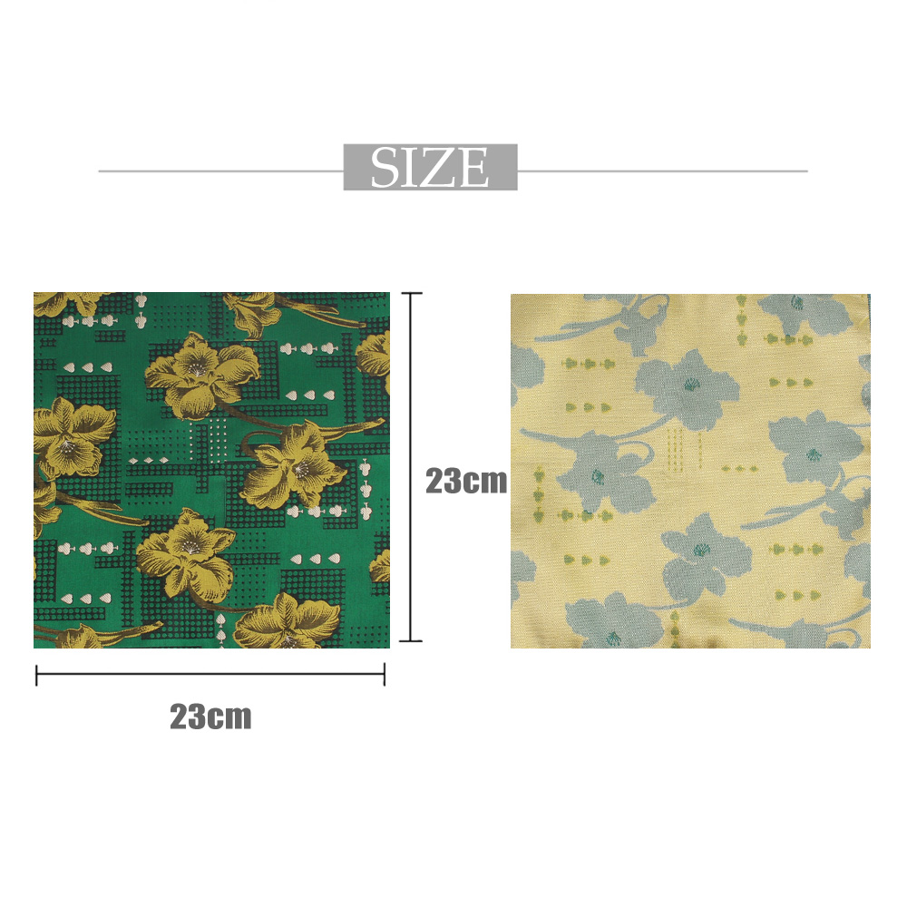 แฟชั่นดอกไม้พ็อกเก็ตสแควร์สำหรับผู้ชายผู้หญิงหน้าอกผ้าเช็ดตัว Hanky สุภาพบุรุษ Hankies ผ้าเช็ดหน้าผู้ชาย Jacquard ผ้าเช็ดตัว