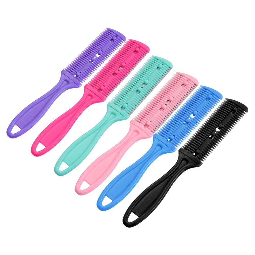 1 Cái Mặt Hai Tóc Dao Cạo Lược Với 2 Có Thể Tháo Rời Lưỡi Dao Cắt Mỏng Shaper Tông Đơ Cắt Tóc Tạo Kiểu Công Cụ