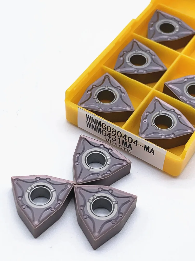 Carbide insert WNMG080404 WNMG080408 MA VP15TF UE6020 US735 High-Quality External Metal WNMG 080404/0808 Milling Turning Tool