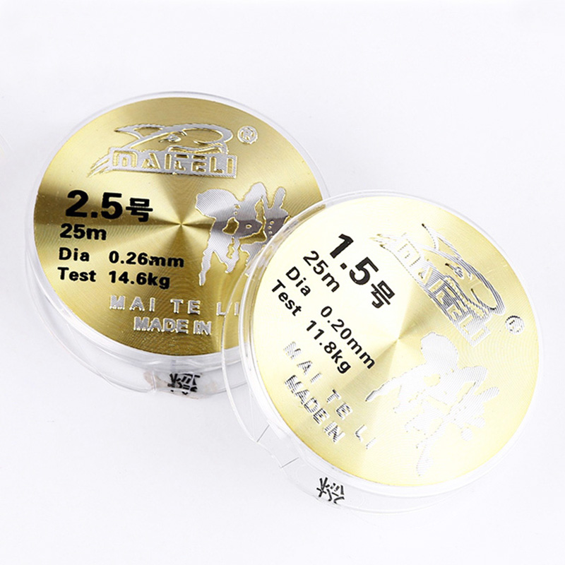 Siêu Dây Câu Cá 25M Dụ Dây Câu Nylon Cho Ghềnh Đá Nylon Trong Suốt Phụ Chính Nguyên Khối Dây Câu Cá cá Chép Pesca