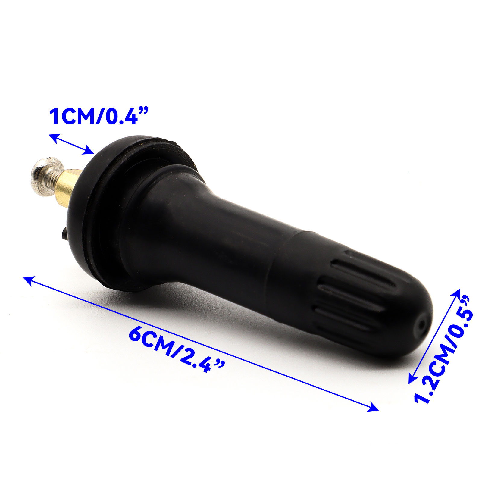 4 pçs válvula de borracha hastes sensor pressão dos pneus serviço replacemen repair kit tpms para gm buick ford encore chevy cadillac pontiac