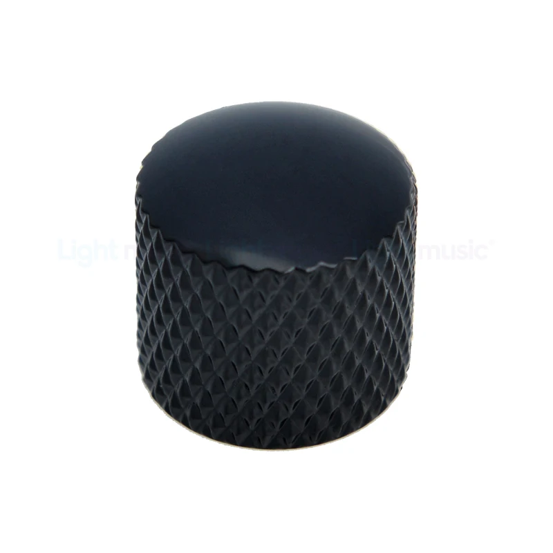 2 ชิ้น 6 มิลลิเมตรโลหะ Dome Tone กีตาร์ Volume Tone Knobs Potentiometer ปุ่มควบคุมสําหรับกีตาร์ไฟฟ้าเบส