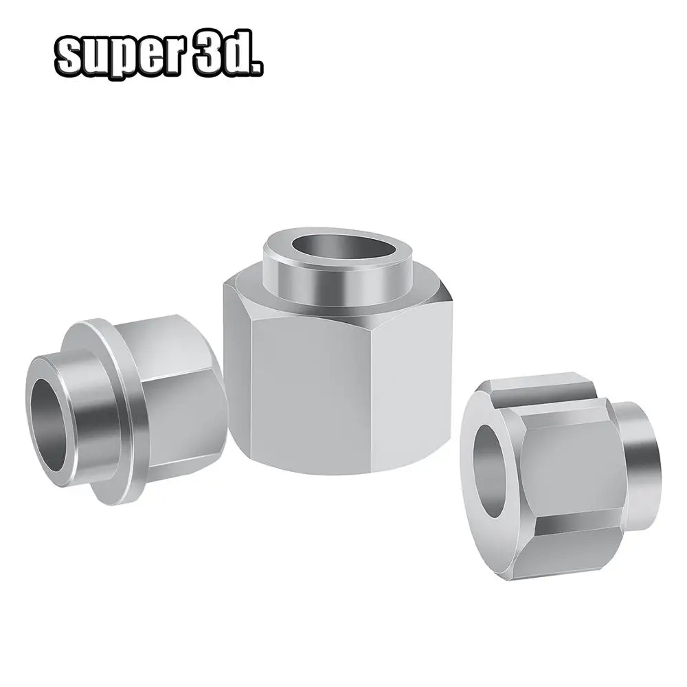 5/10Pc 3D Máy In Openbuilds Lập Dị Không Gian Siêu Tốc V Bánh Xe Lập Dị Cột Cô Lập Vít Đai Ốc V-Khe Cắm Lỗ Khoan 5MM Tự Làm Các Bộ Phận