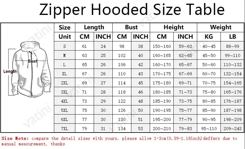 CAVVING Sweter Bertudung Ritsleting Band Panggil Cetak 3D Sweter Bertudung Harajuku Kaus Hip Hop untuk Pria/Wanita