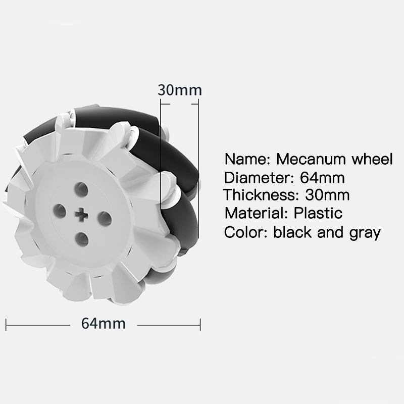 4 teile/satz Mecanum Rad Universal Omnidirektionale Rad für Legos TT N20 Motor Smart Auto Roboter Teile DIY Gebäude Block Reifen spielzeug