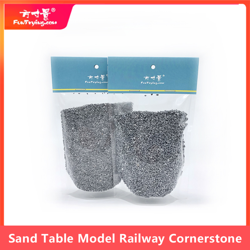 Freiheit Ballast Keine Staub Zug Modell Track Ballast Kies Diy Micro Landschaft Miniatur Sand Tisch Modell Eisenbahn Grundstein Für