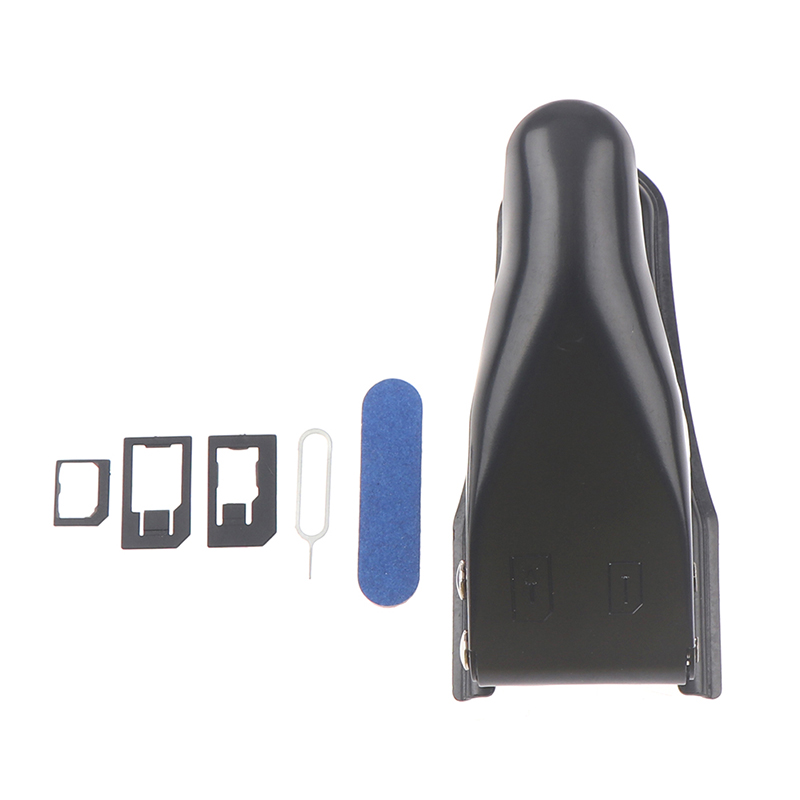 Coupe-carte Nano Micro SIM, pour téléphone intelligent, accessoire multifonction double 2 en 1