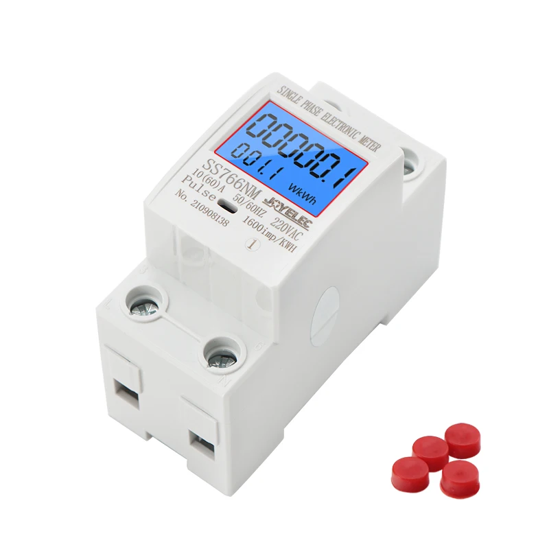 JOYELEC Digital Single Phase Reset Null Energie Meter kWh Spannung Strom Power Verbrauch Meter Wattmeter Strom 220V AC