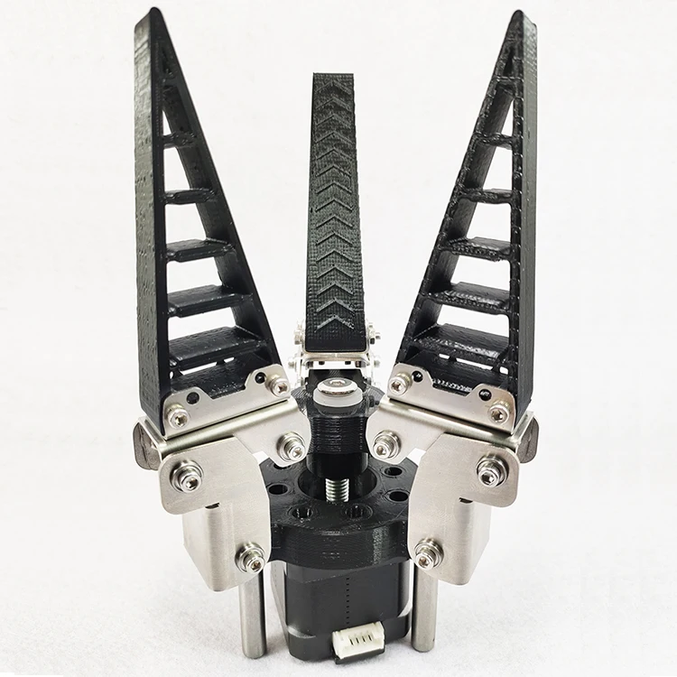 Garra mecánica con efecto de rayos de aleta, brazo de Robot biónico, manipulador Flexible, pinza de suave de dedos, accesorio Flexible, 3kg