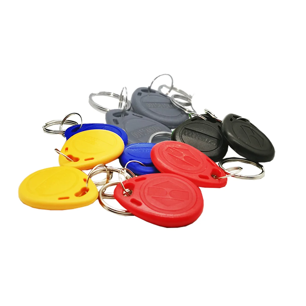 10PCS อ่านเท่านั้น TK4100 Proximity 125Khz RFID Keyfobs Card Access Control Key Chain การ์ด