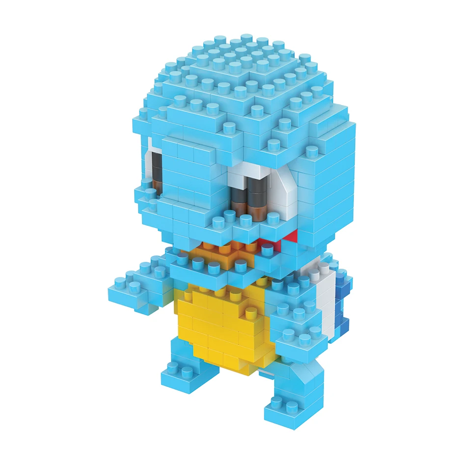Pokémon New Small Particle Building Blocks Pikachu Small Animal Model Educational Game Puzzle Children's Teaching Toy