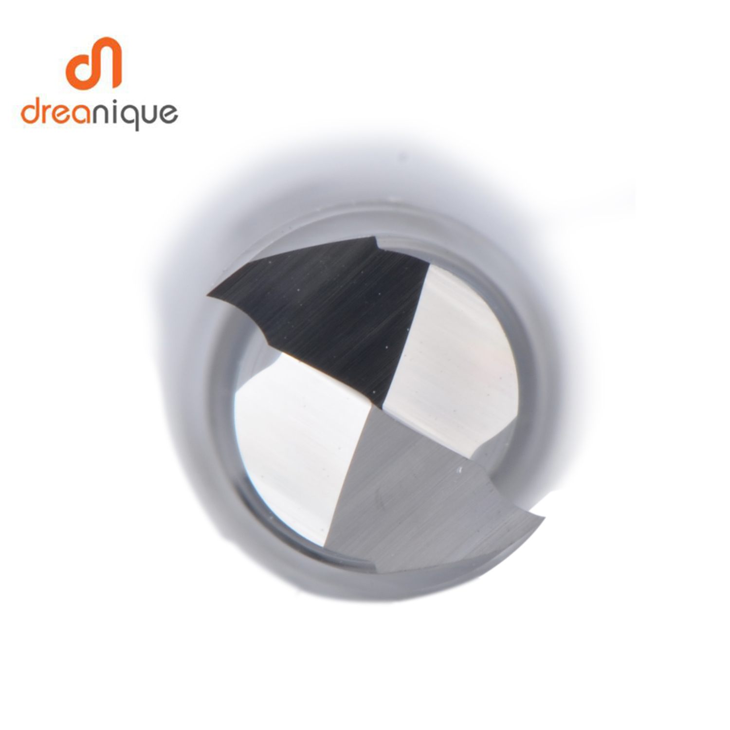 Dreanique 1pc Fresa in metallo duro solido 3.175 4 6 8mm 2 flauto Punta del router a spirale Fresa in metallo duro Legno MDF Imbottiture taglio
