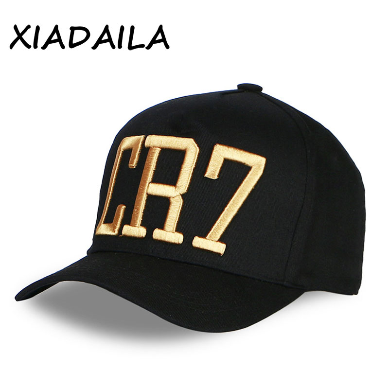 Cristiano Ronaldo CR7 gorra de béisbol de algodón ajustable 3D bordado hueso CR7 snapback sombrero hombres mujeres sombreros deportivos casuales