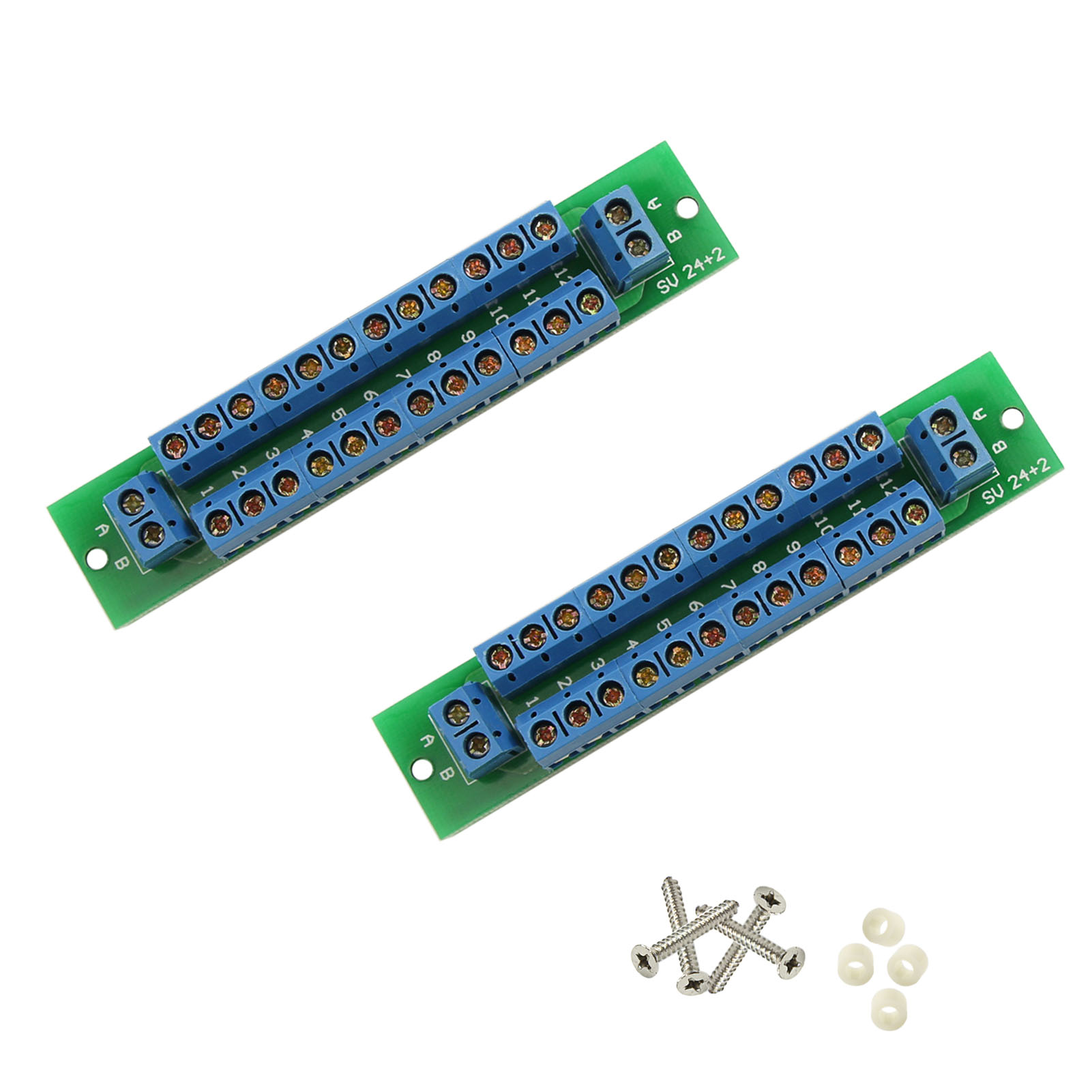 Evemodel 2 2 Lớp Phân Phối Điện Ban 2 Đầu Vào 2X13 Đầu Ra Cho DC Điện Áp AC PCB007