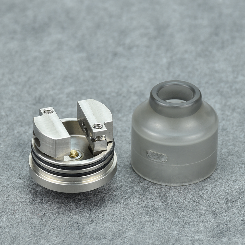 Wasp Nano RDA Atomizador rda de bobina única de 22 mm de diámetro Atomizador de vapeo con tanque de rosca 510 con BF Squonk