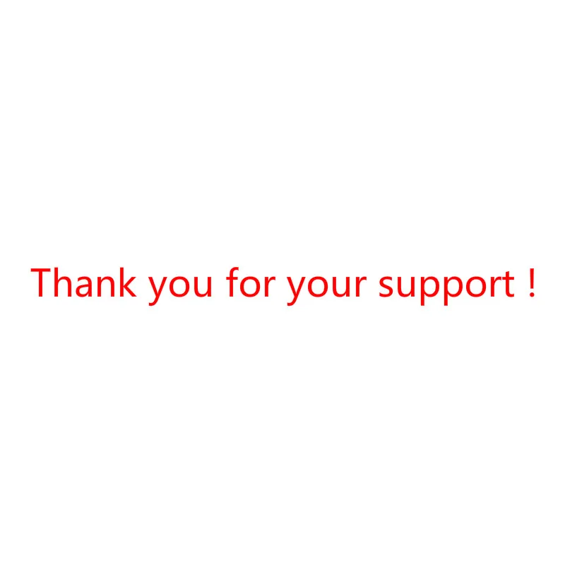 Gracias por su apoyo