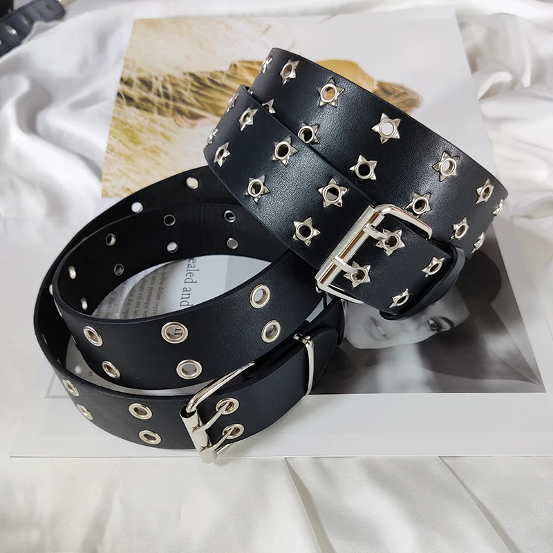 Unisex กางเกงยีนส์เข็มขัด Punk Gothic เข็มขัดผู้หญิงผู้ชายเอวรัดตัว Cinturon Mujer CHAIN Ketting Riem คุณภาพสูง Cummerbunds Cintos