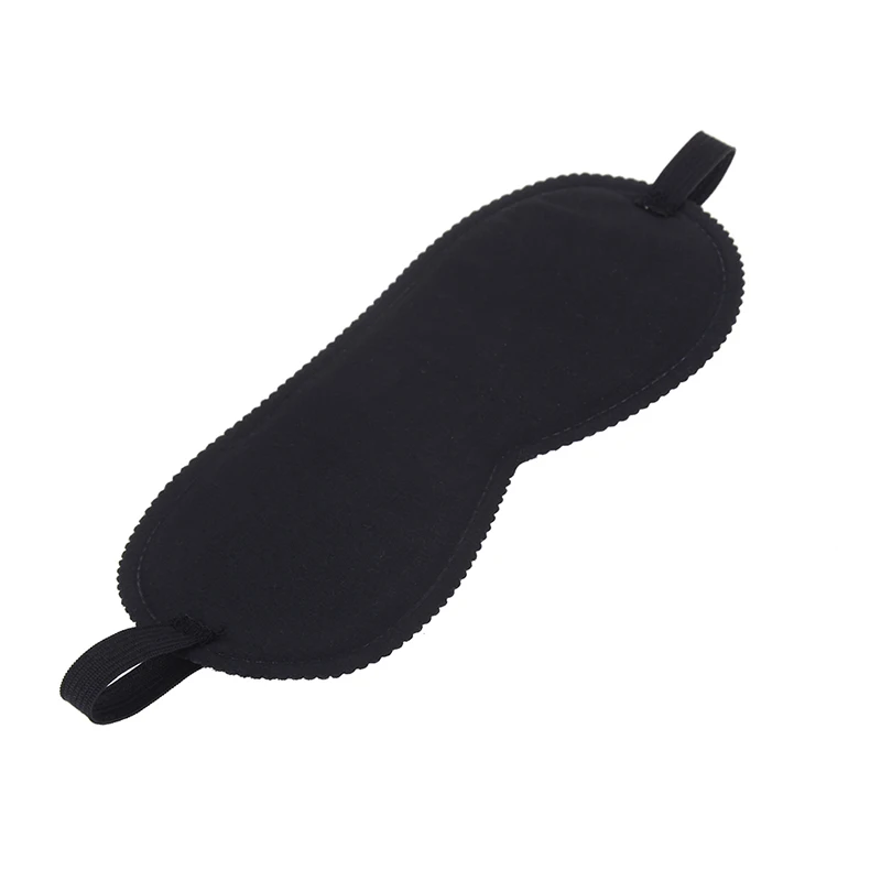 Nam Nữ Đen Mềm Mại Miếng Mặt Nạ Mắt Nhanh Ngủ Du Lịch Mặt Nạ Mắt Eyeshade Che Dán Cường Lực Di Động Bịt Mắt