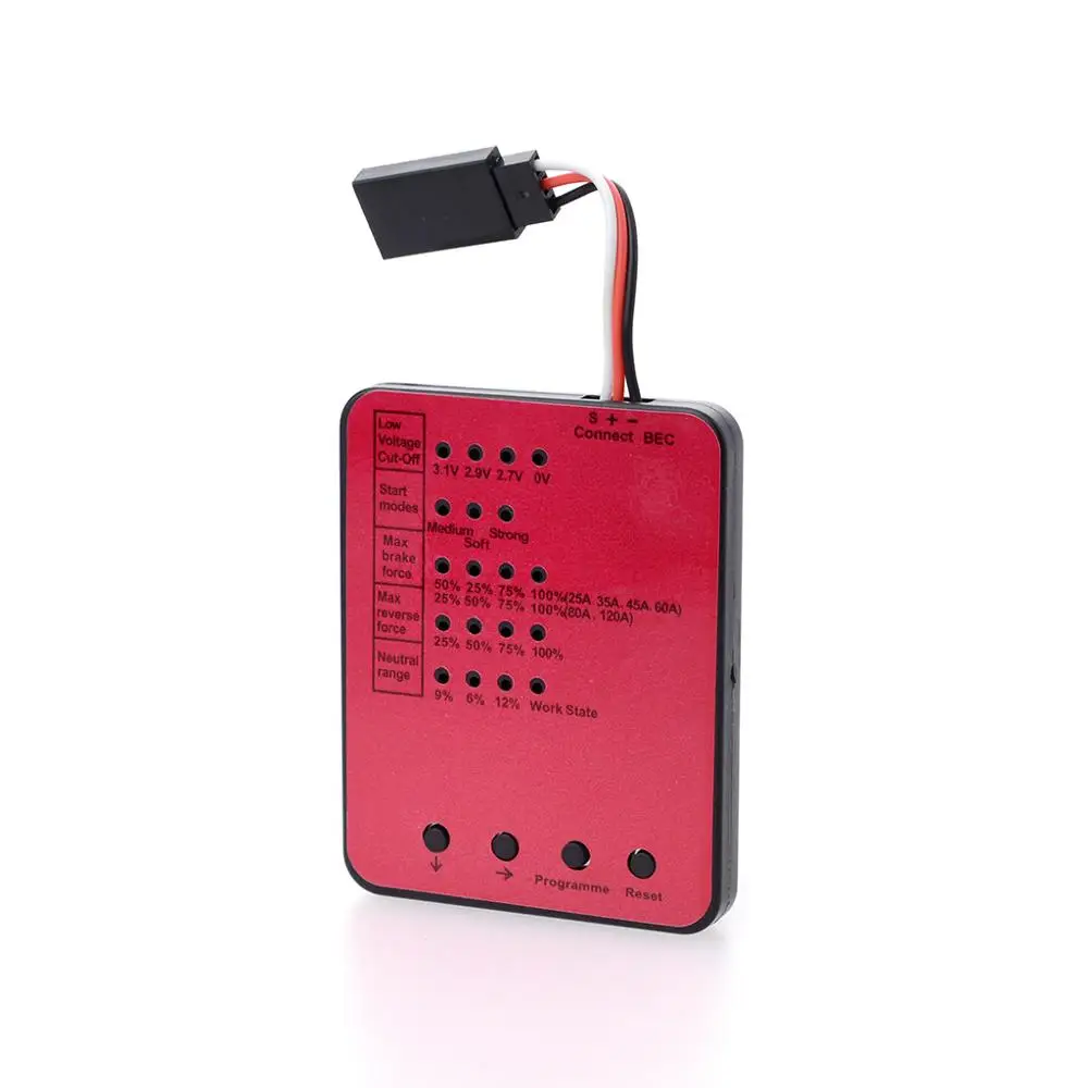 SURPASS HOBBY KK ESC Waterproof 150A 120A 80A 60A 45A 35A 25A Brushless Speed Controllers for 1/8 1/10 1/12 1/20 RC Car