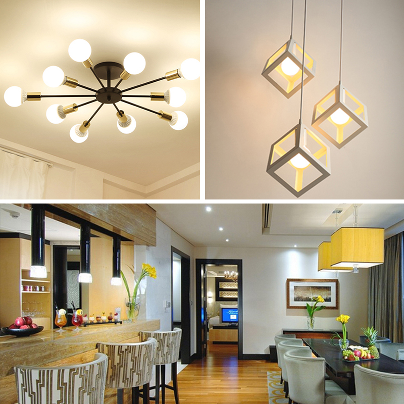 E14 Bombillas Lampadina LED AC220-240V Fiala 3W 6W 9W 12W Lampada LED E14 Bianco freddo/caldo SMD2835 per soggiorno