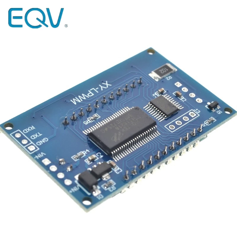 Generador de señal PWM, módulo ajustable de ciclo de trabajo de frecuencia de pulso, pantalla LCD, 1Hz-150Khz, 3,3 V-30V, módulo de placa PWM