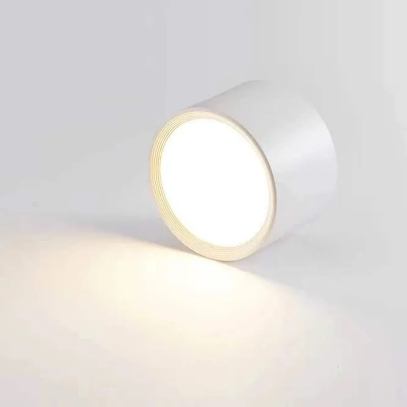 Bắc Âu Hiện Đại Bề Mặt Gắn Đèn LED Âm Trần (Downlight Âm Trần Chiếu Điểm 3 Màu Ánh Sáng Chuyển Đổi Âm Trần LED Chiếu Sáng Trong Nhà
