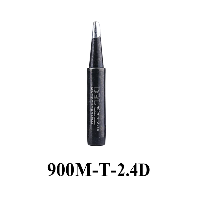 5 ชิ้น/ล็อตสีดําตะกั่วบัดกรีเหล็กเคล็ดลับ 900M-T-I 900M-T-IS 900M-T-K เชื่อมบัดกรีสถานีเหล็กเคล็ดลับ