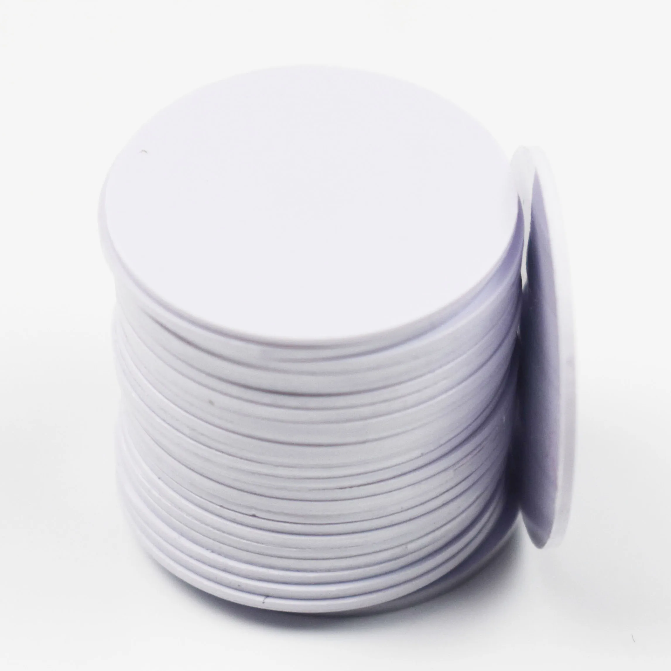 1Pc 125KHZ TK4100 EM4100 RFID Đồng Chứng Minh Thư Với Adhensive Miếng Dán Chỉ Đọc Đường Kính 25Mm Cho Truy Cập điều Khiển