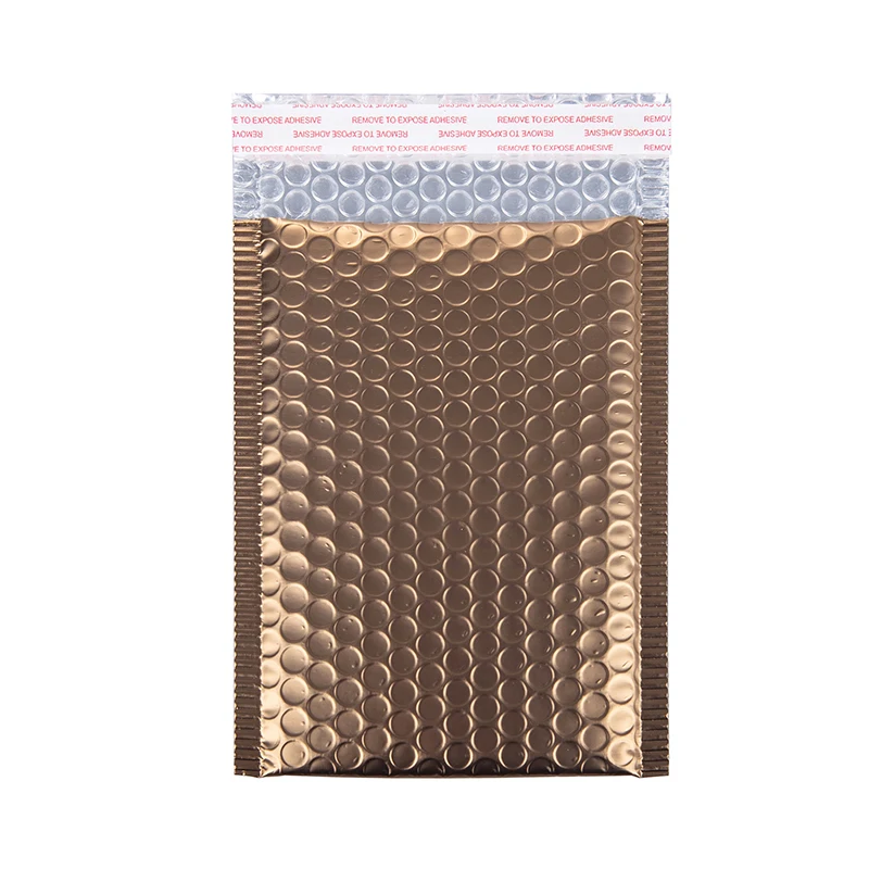 10Pcs Gold Bubble Envelope Shockproof Bubble Mailers เบาะถุงส่งจดหมาย Express ของขวัญบรรจุภัณฑ์
