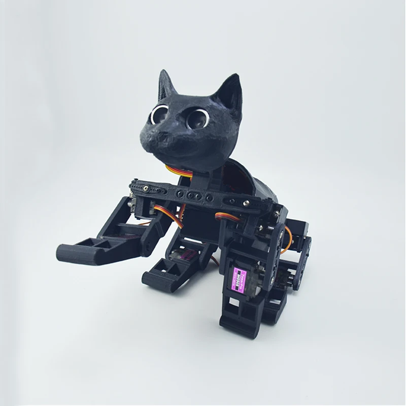 12 Dof Bốn Chân Bionic Robot Mèo Cho Arduino Lập Trình Ban Đầu Mã Mở Ứng Dụng Android Lập Trình