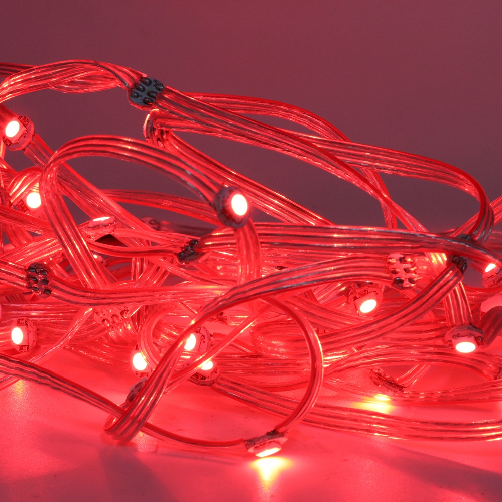 10/25/50/100Leds/cadena WS2812B píxeles RGB módulo de tira de LED tablero disipador de calor nudos direccionables individualmente DC5V