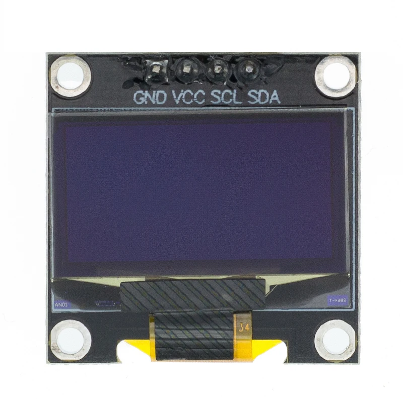 Original 0.96 "oled spi/iic i2c branco/azul/amarelo azul 0.96 polegada módulo oled 128x64 oled lcd módulo de exibição led para arduino