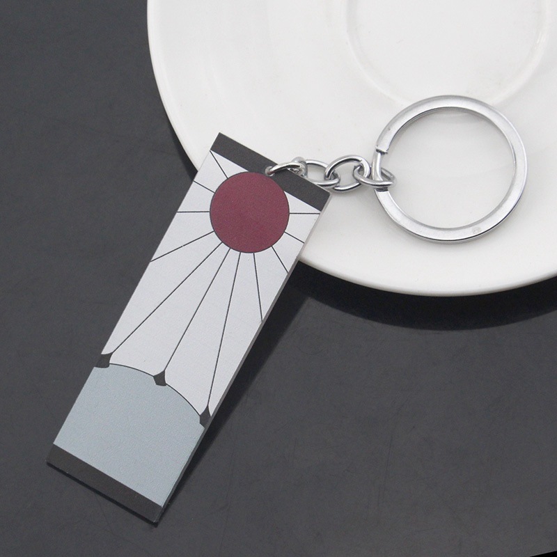 Mode Acryl Tanjiro Ohrringe Dämon Slayer Ohrringe Anime Cosplay Requisiten Hanafuda Drop Lange Ohrringe für Frauen Mädchen Schmuck