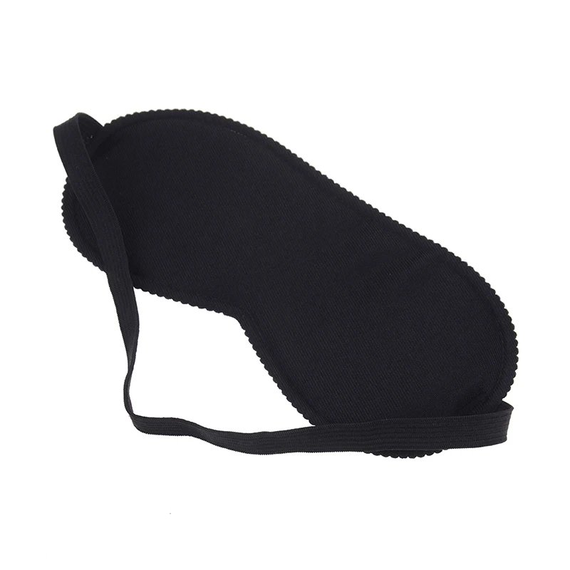 Nam Nữ Đen Mềm Mại Miếng Mặt Nạ Mắt Nhanh Ngủ Du Lịch Mặt Nạ Mắt Eyeshade Che Dán Cường Lực Di Động Bịt Mắt