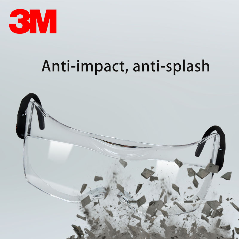 3M 12308 Multi-zweck brille Echte sicherheit 3M schutzbrille getragen werden Kann kurzsichtig gläser schützen gläser