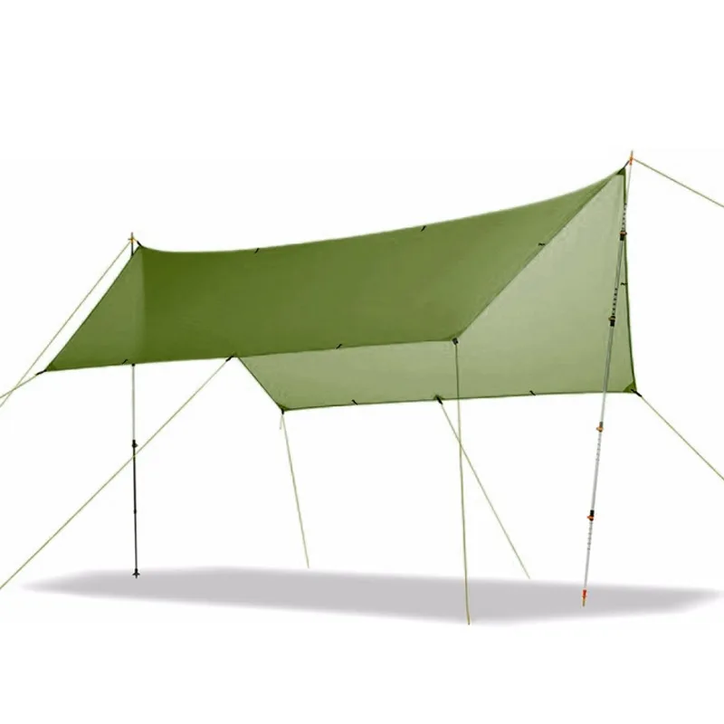 FLAME'S CREED 3*3M 4*3M 5*3M 15D Nylon Lớp Phủ Silicon Chất Lượng Cao ngoài Trời Caming Lều Bạt