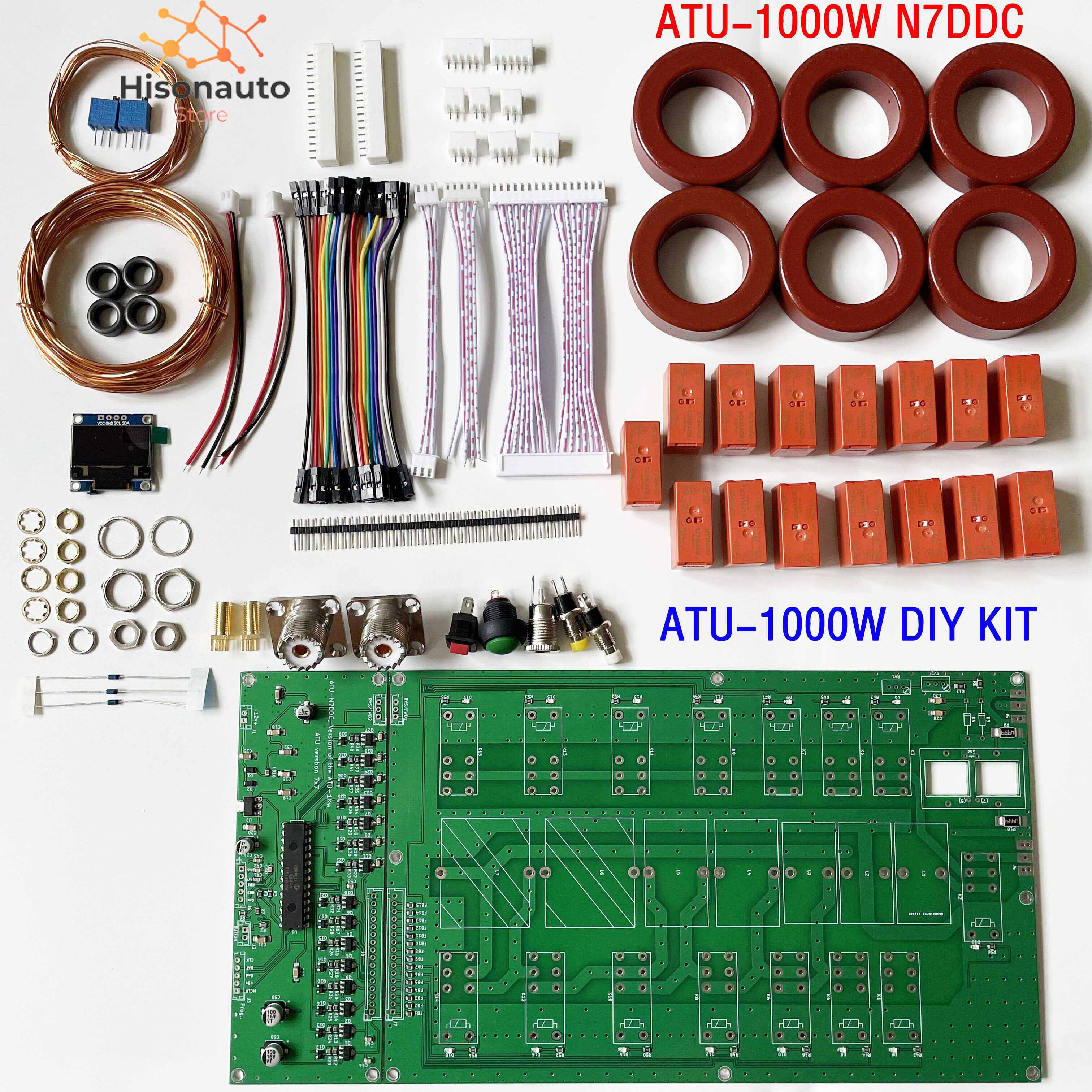 ATU-1000 atu1000 ATU-1KW ATU1000W Automatischer Antennentuner 7x7 (ATU-1000W von N7DDC) DIY-KIT