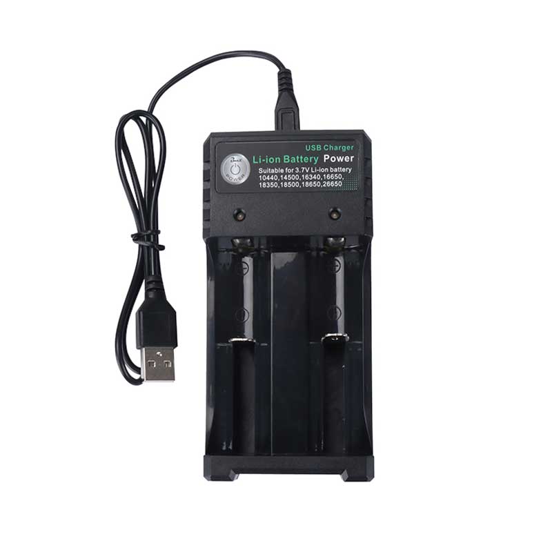 18650 Batterieladegerät 1 2 4 Steckplätze AC 110 V 220 V für 18650 10440 14500 16340 16650 14650 3,7 V wiederaufladbares Lithium-Batterieladegerät