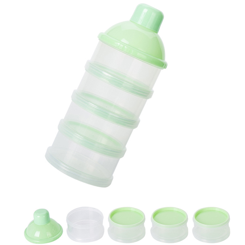 2 Chiếc Di Động Sữa Công Thức Đựng Hộp Đựng Thực Phẩm Bảo Quản Cho Ăn Cho Bé Muỗng 4 Dạng Lưới Tản Nhiệt Kèm Muỗng
