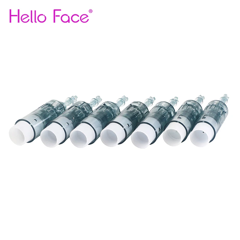 Dr Bút M8 Hộp 30 Chiếc Lưỡi Lê Kim Dr Bút M8 Nano Needling Hộp Mực Derma Bút Đầu 11 16 36 42 Pin Nano Chăm Sóc Da