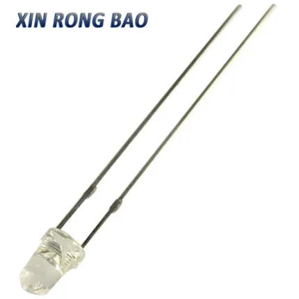 100 Chiếc F3 F5 LED Xanh Đỏ Vàng Xanh Dương Trắng Vàng Siêu Sáng Nhúng 5MM 3MM Chất Lượng Cao đính Hạt Đèn LED Phát Sáng