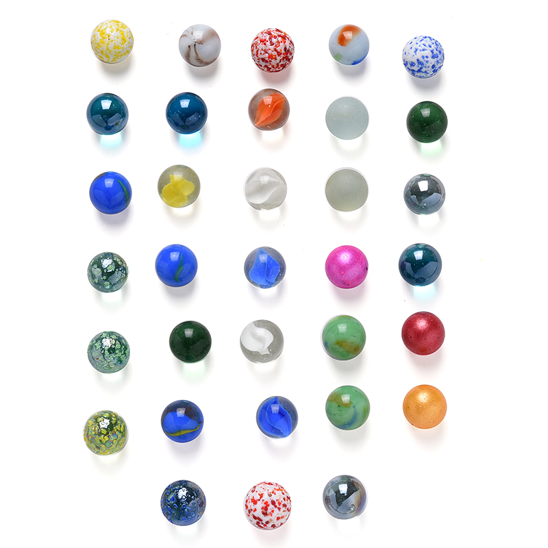 10/20 Chiếc Kính Bóng 16 Mm Kem Tay Cầm Game Căng Thẳng Pinball Máy Bò Viên Bi Nhỏ Pat Đồ Chơi Mẹ-Máy Con Hạt
